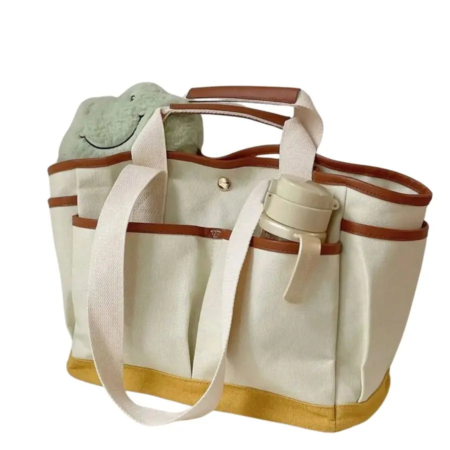 Sac à Langer Bébé - Tote Beige Mom BAGS™ Ma boutique
